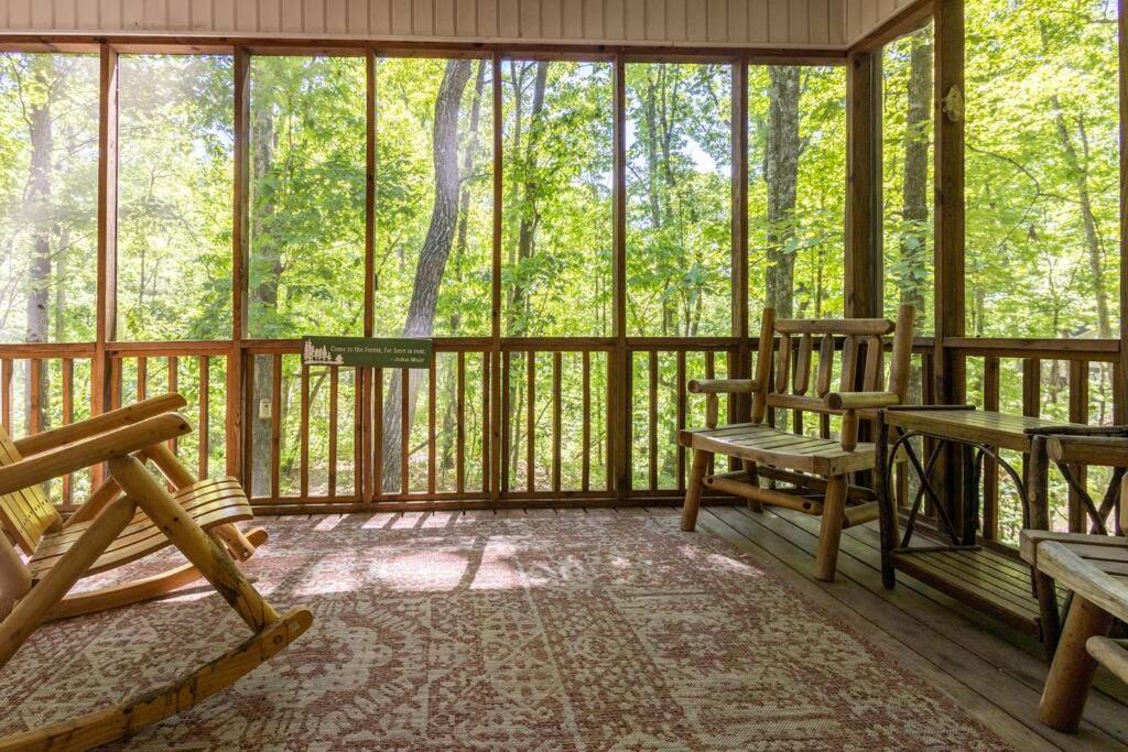 Pet Friendly Luxury Cabin Near Helen With Fire Pit Cleveland Extérieur photo